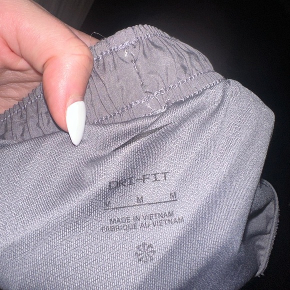 Grey Nike Tempo Running Shorts - Picture 3 of 3